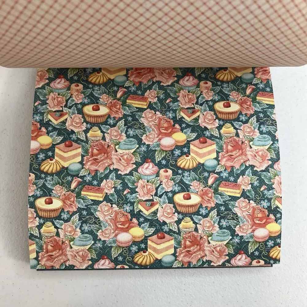 Graphic‎ 45 Cafe Parisian Collection 8 x 8 Paper Pad 2016 Scrapbooking HTF NEW